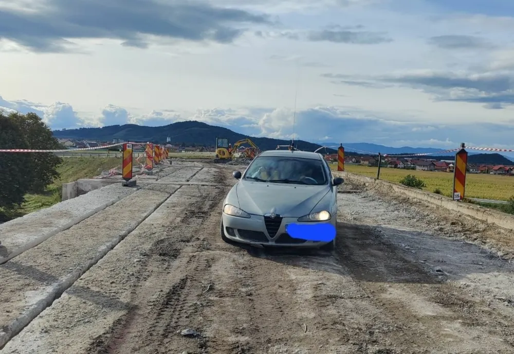 Plângere la Poliție împotriva unui șofer inconștient