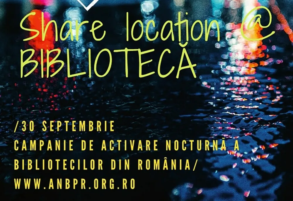 Evenimente culturale inedite, cu prilejul Nocturnei Bibliotecilor, la Brașov!