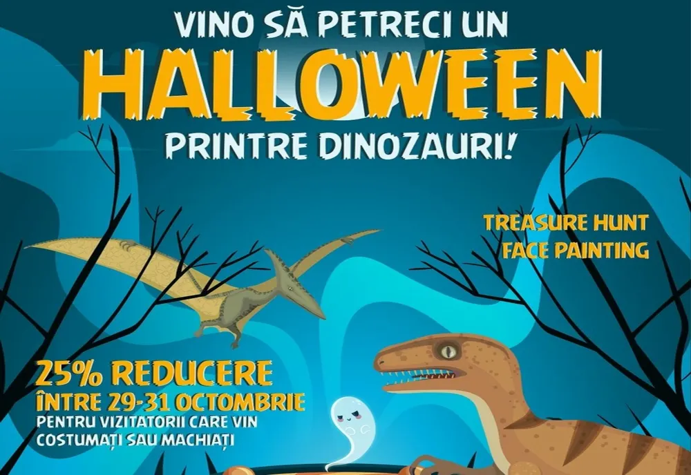 Dino Parc Râșnov se pregătește de Halloween