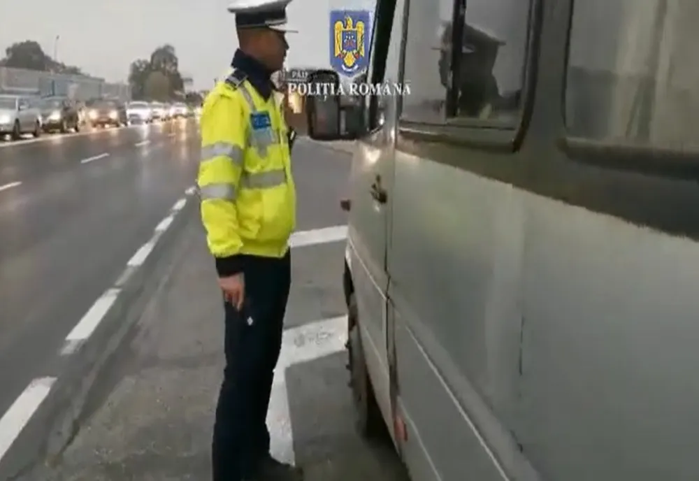 VIDEO Ample controale la transportatorii de mărfuri și persoane! Aproape 2000 de autovehicule verificate
