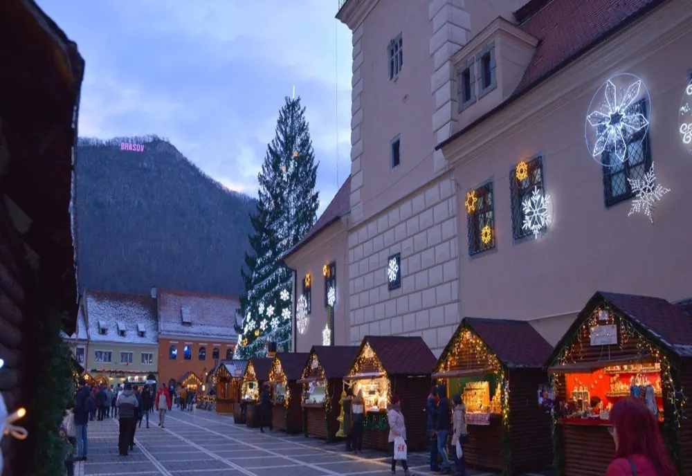 ,,Magia iernii” aduce la Brașov cel mai mare Târg de Crăciun de până acum