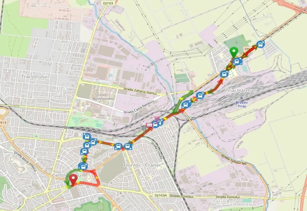 RATBV modifică traseul și orarul de circulație al liniei 54