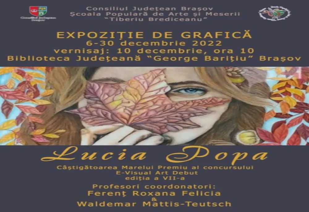 O expoziție inedită de grafică va putea fi admirată la Biblioteca Județeană!