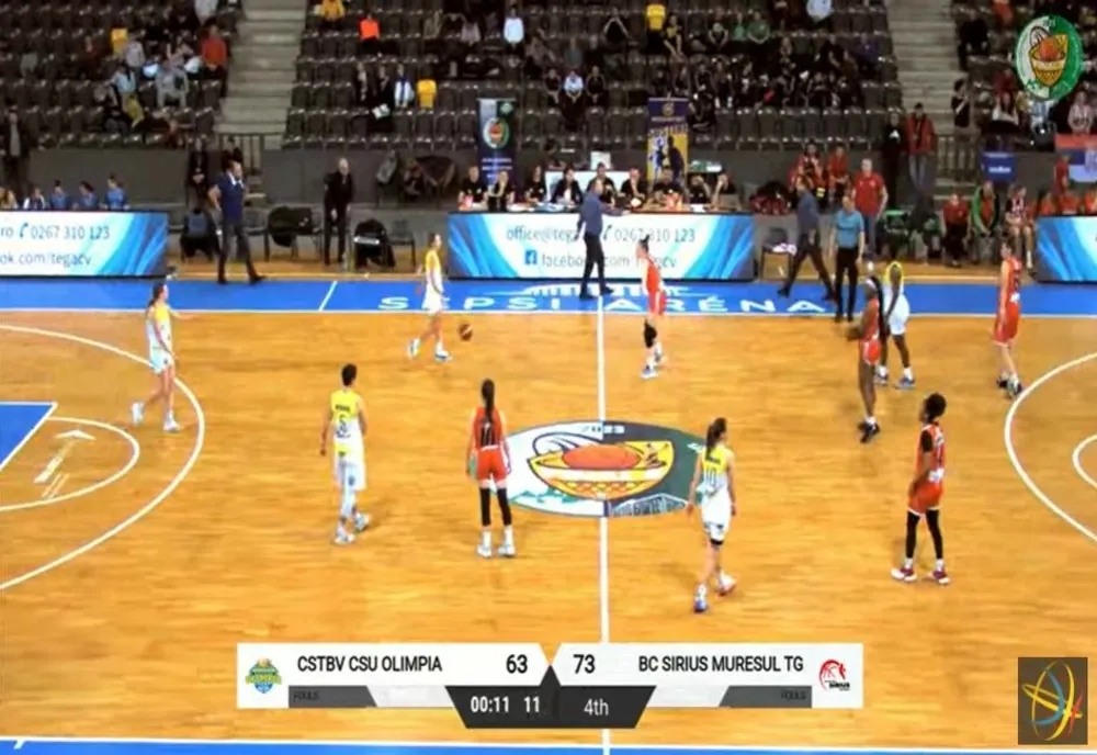 Baschet: BC Sirius Târgu Mureș o elimină pe Olimpia CSU Brașov din Cupa României (VIDEO)