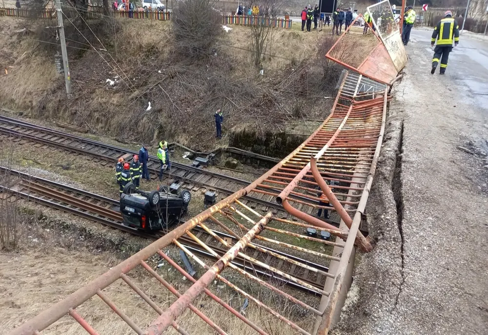 Trafic feroviar restricționat la Predeal, din cauza unui accident cu victimă