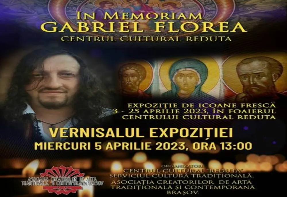 Expoziție organizată în memoria unui fost pictor de biserici, la Centrul Cultural Reduta