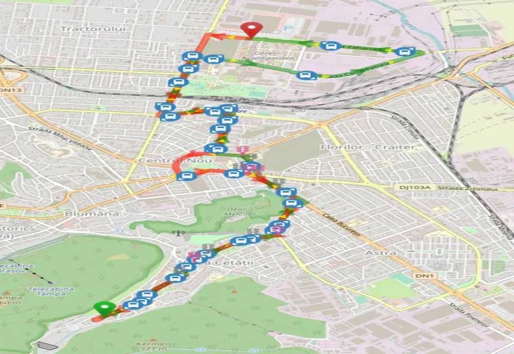 Modificări anunțate de RATBV pe un traseu din municipiul Brașov