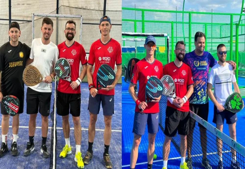 Primii jucători de padel din Brașov prezenți într-o competiție internațională!