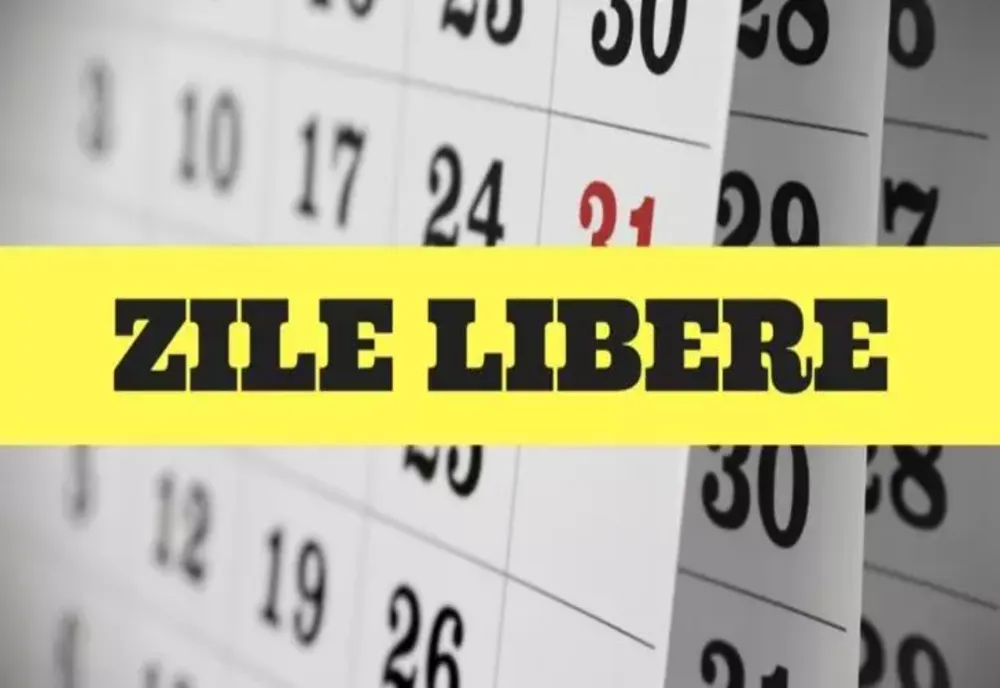 Zile libere 2023. Când vine și cât durează următoarea minivacanță - calendarul liberelor legale