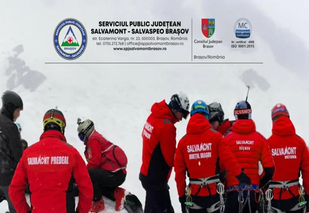 SALVAMONTIȘTII DIN BRAȘOV AU AVUT DE TREI ORI MAI MULTE ACTIVITĂȚI ANUL TRECUT FAȚĂ DE 2023