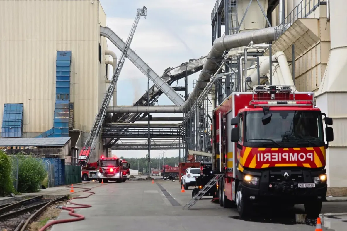 Încă o explozie la fabrica Kronospan din Brașov