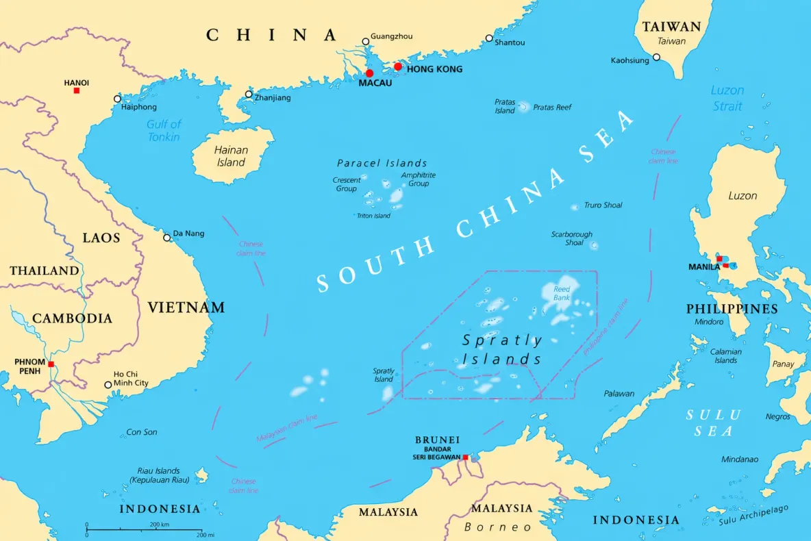 România, alături de SUA și alte 12 state, contestă pretențiile Chinei în Marea Chinei de Sud