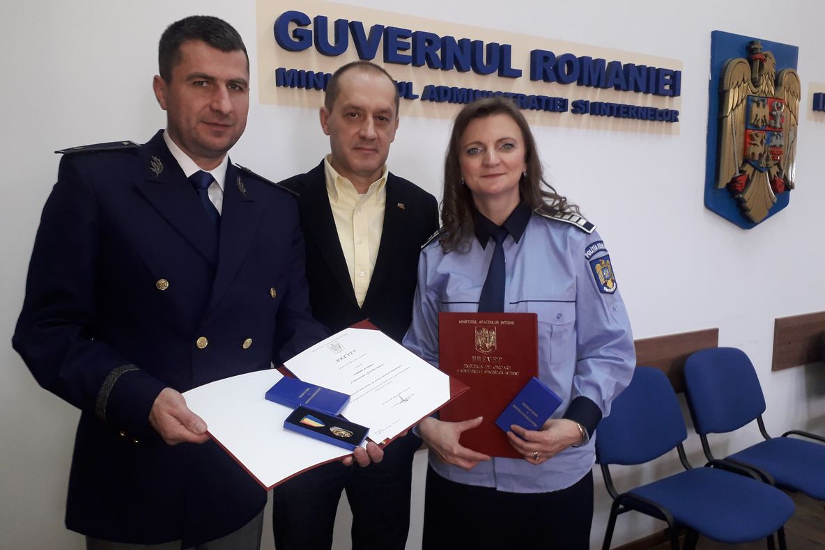Polițiști din Brașov, premiați de Ministerul Afacerilor Interne