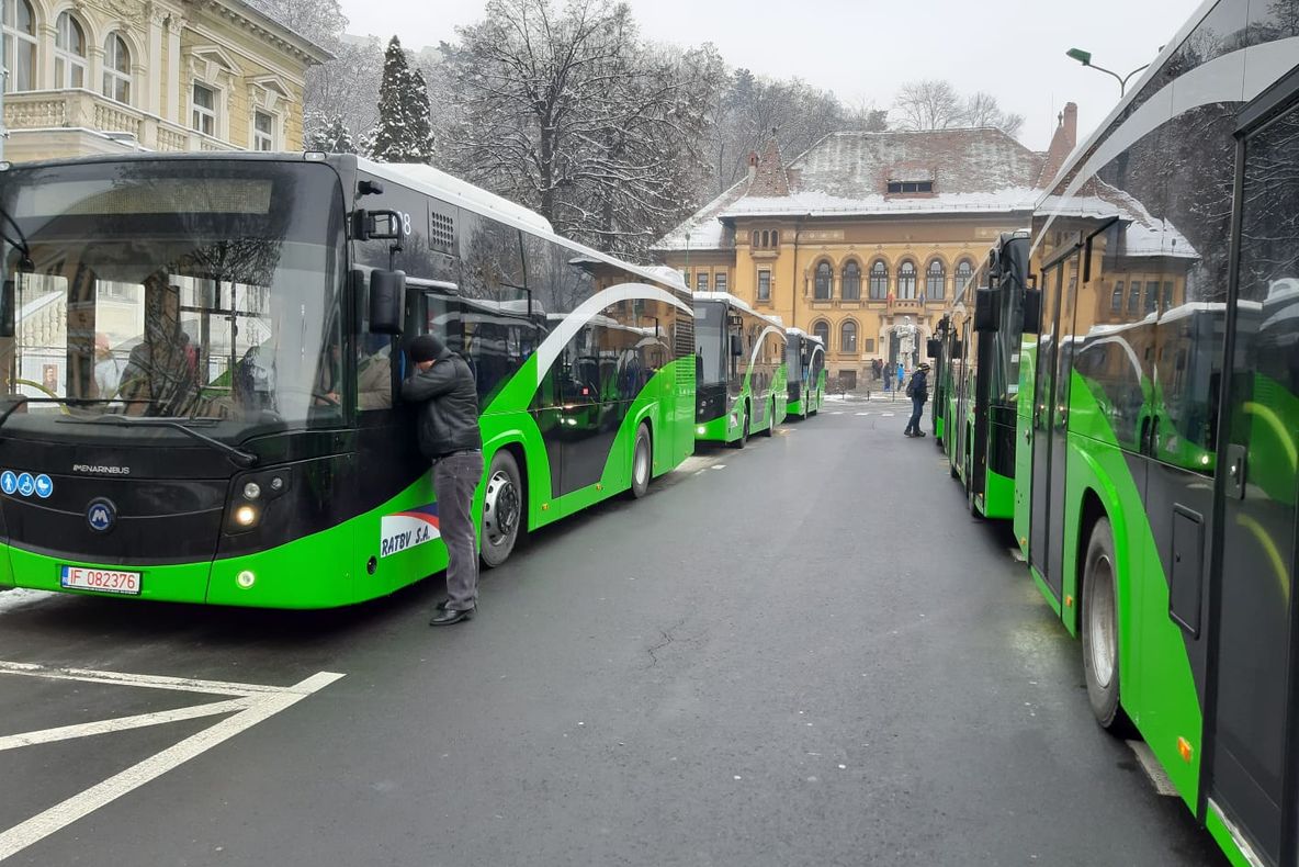 Condiții și mai bune, de astăzi, pentru transportul în comun din Brașov