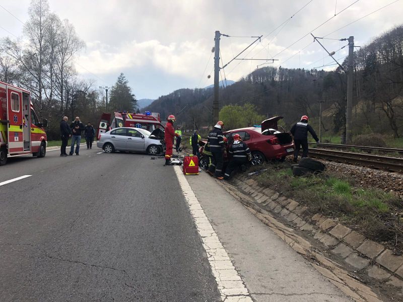 Accident grav pe DN1, la Timişul de Jos (FOTO+VIDEO)