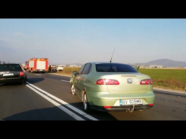 ULTIMĂ ORĂ: Accident între Cristian și Brașov (VIDEO)
