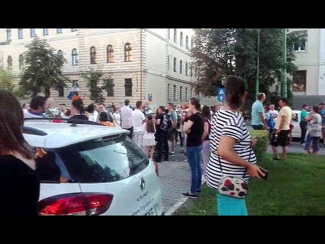VIDEO Brașovenii au ieșit în stradă