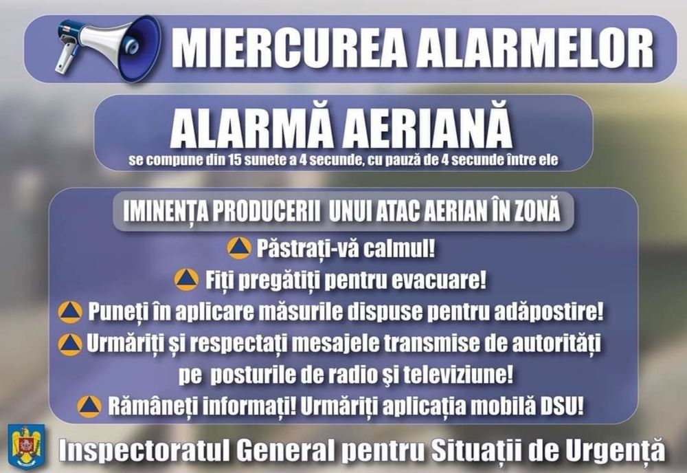 În această dimineață sună alarmele