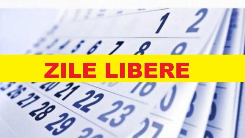 Încă două zile libere pentru bugetari, de sărbători!