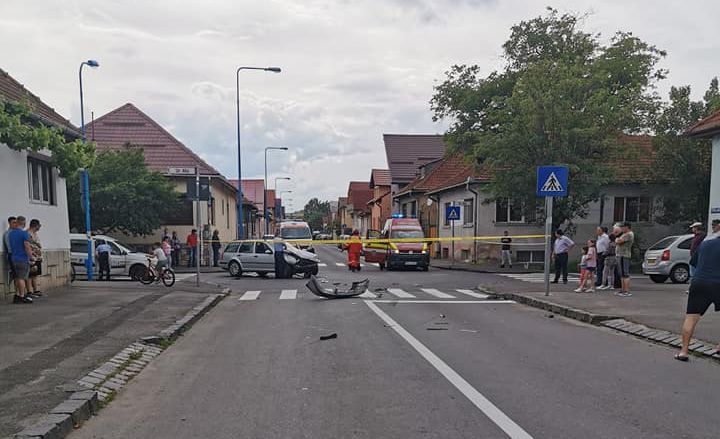 FOTO Accident cu două victime, în municipiul Brașov!