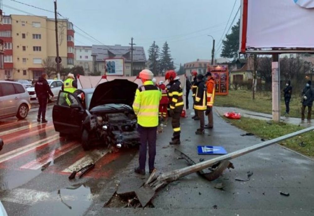 Bătrân MORT după un accident rutier produs la Codlea