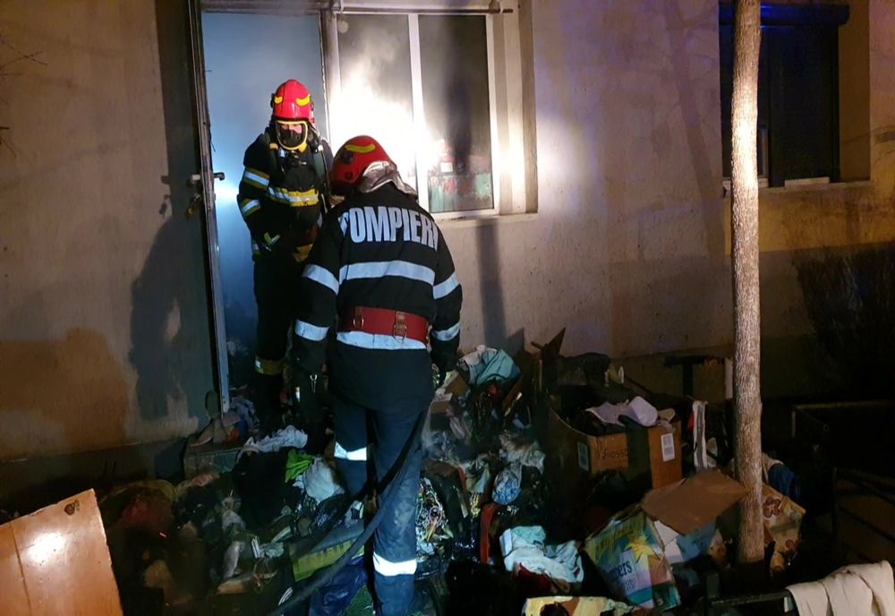 Copil de 6 ani ars într-un incendiu produs la Săcele