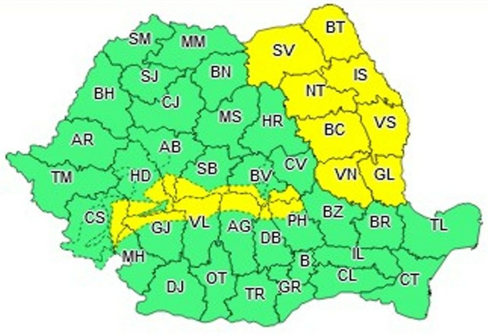 Alertă meteo de vânt puternic!