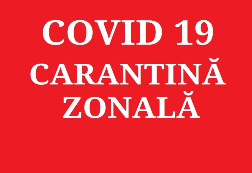 Comuna Comăna va intra, cel mai probabil, în carantină din această seară! Mai este nevoie de semnătura lui Arafat!