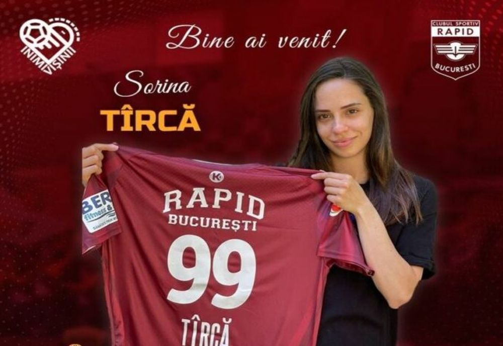 Sorina Târcă a plecat la Rapid