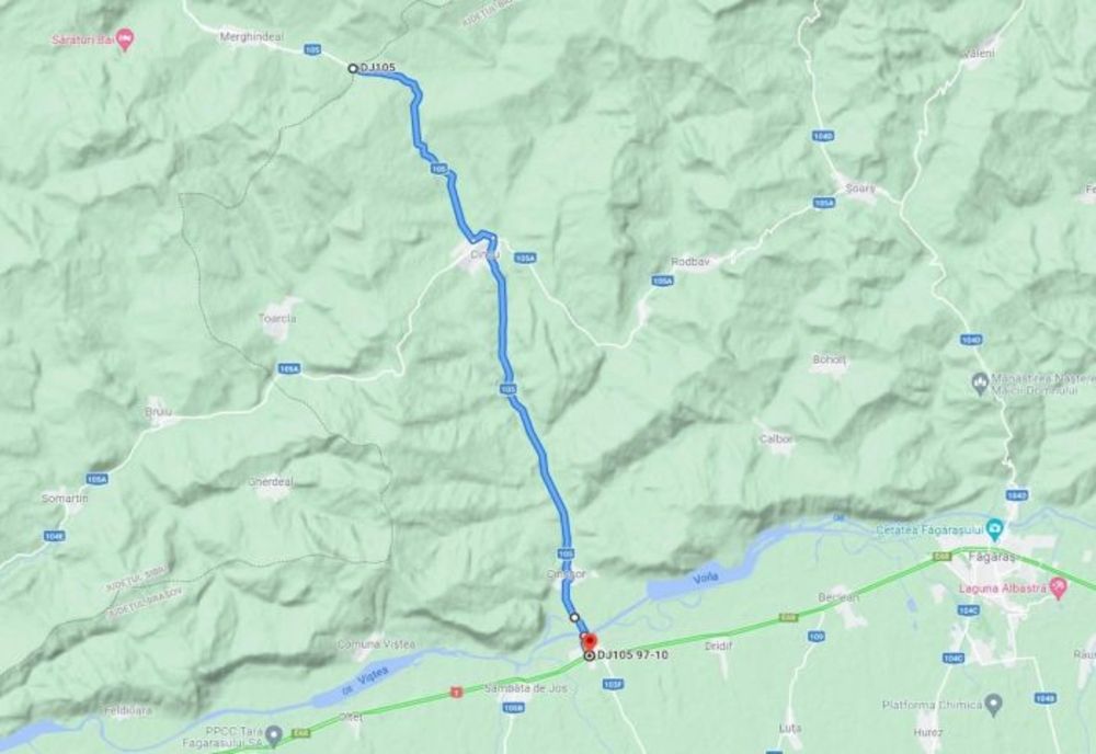Un drum județean afectat de alunecările de teren va fi reabilitat