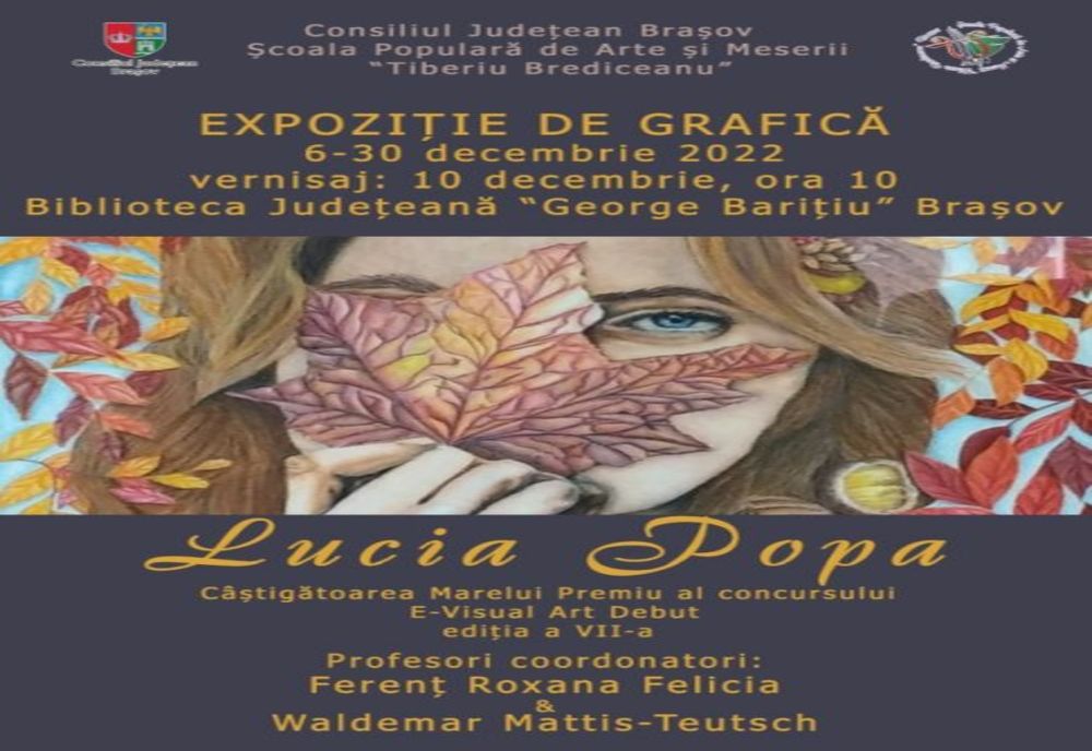 O expoziție inedită de grafică va putea fi admirată la Biblioteca Județeană!