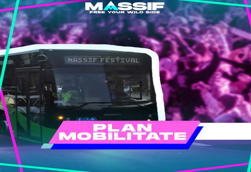 Organizatorii Massif au anunțat cum se poate ajunge cel mai ușor la festival. 9 linii speciale de transport în comun