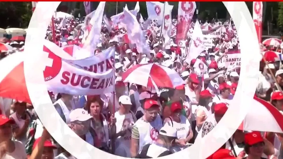 Protest la Ministerul Sănătății