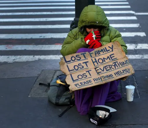 homeless