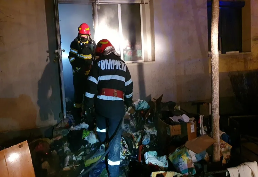 Copil de 6 ani ars într-un incendiu produs la Săcele