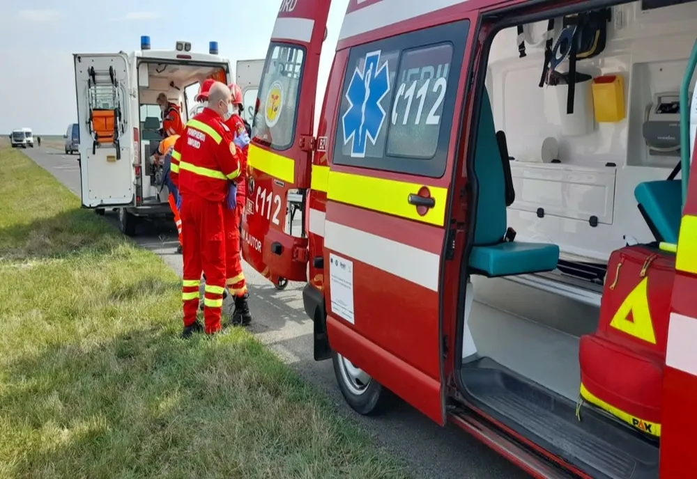 Accident cu două victime, pe DN1! 5 vehicule implicate!