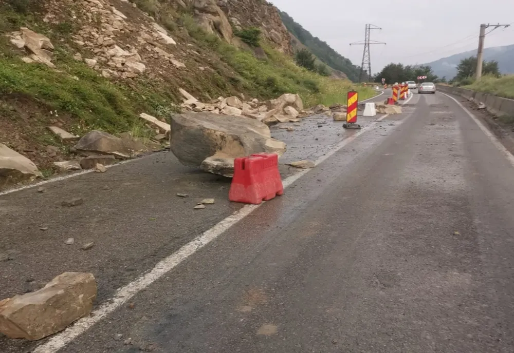 Trafic blocat pe DN10, între Buzău și Brașov, în zona Gura Siriului!