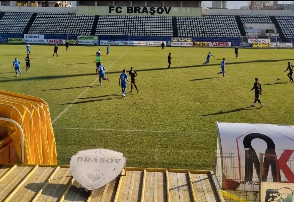 FC Braşov, învinsă de o echipă de liga a 4-a! Călin Moldovan a fost prezent la meci!