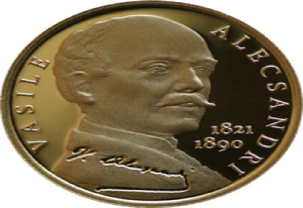 Emisiune numismatică cu tema 200 de ani de la nașterea lui Vasile Alecsandri
