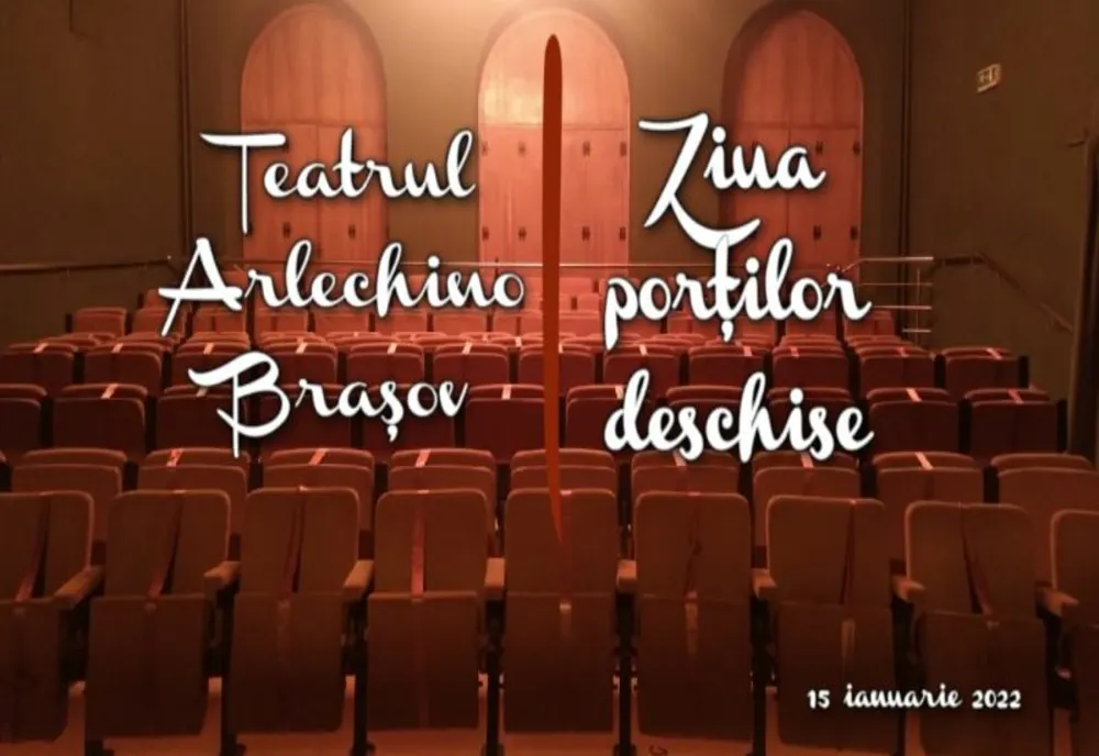 Ziua porților deschise, mâine, la Teatrul Arlechino
