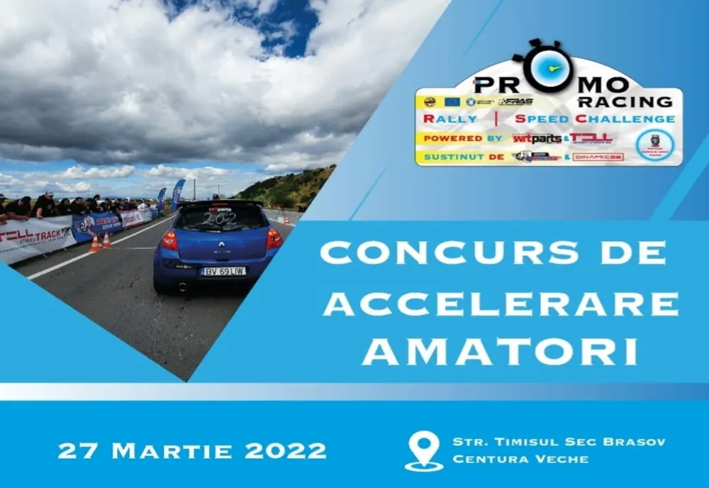 Vremea neprielnică amână Promo Racing Speed Challenge