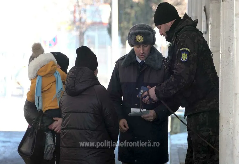 8.910 cetăţeni ucraineni au intrat în România în ultimele 24 de ore