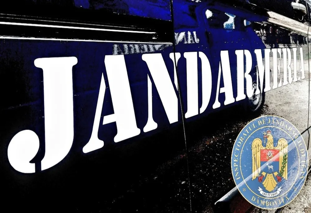 Conflict aplanat de jandarmi! Bărbați violenți duşi la Poliție