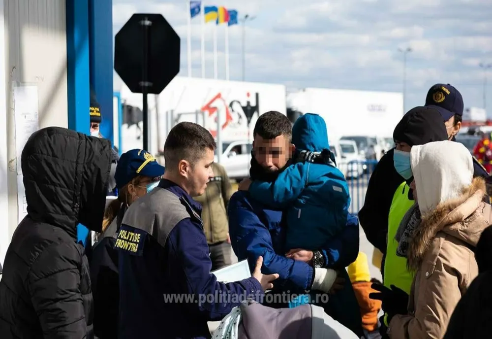  23.862 cetăţeni ucraineni au intrat în România pe 1 martie