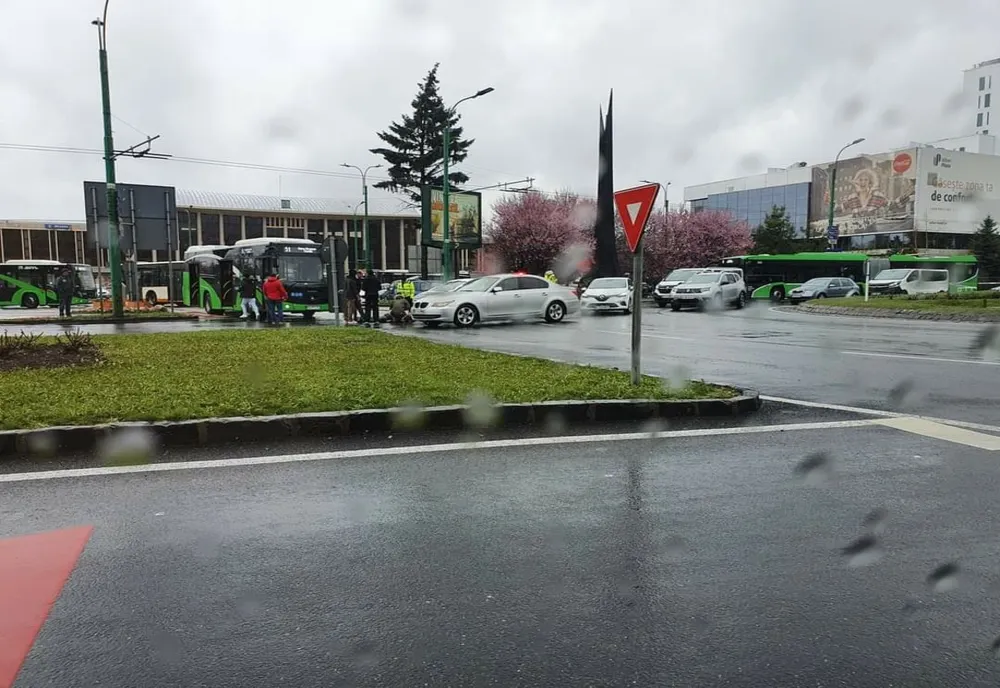 Accident cu victimă, la Gară! Bătrân în stare gravă!