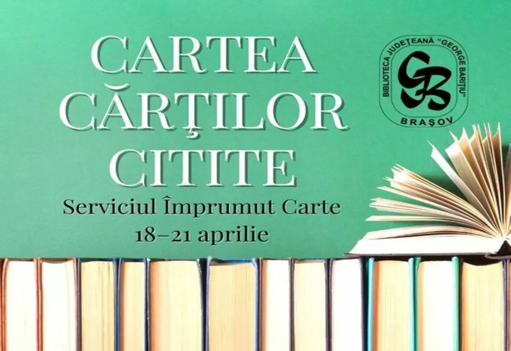 Cartea Cărților Citite vă așteaptă la Biblioteca Județeană George Barițiu!
