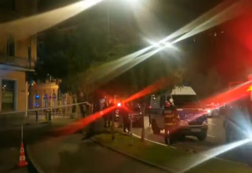 VIDEO Alertă falsă cu bombă la un restaurant din centrul Brașovului