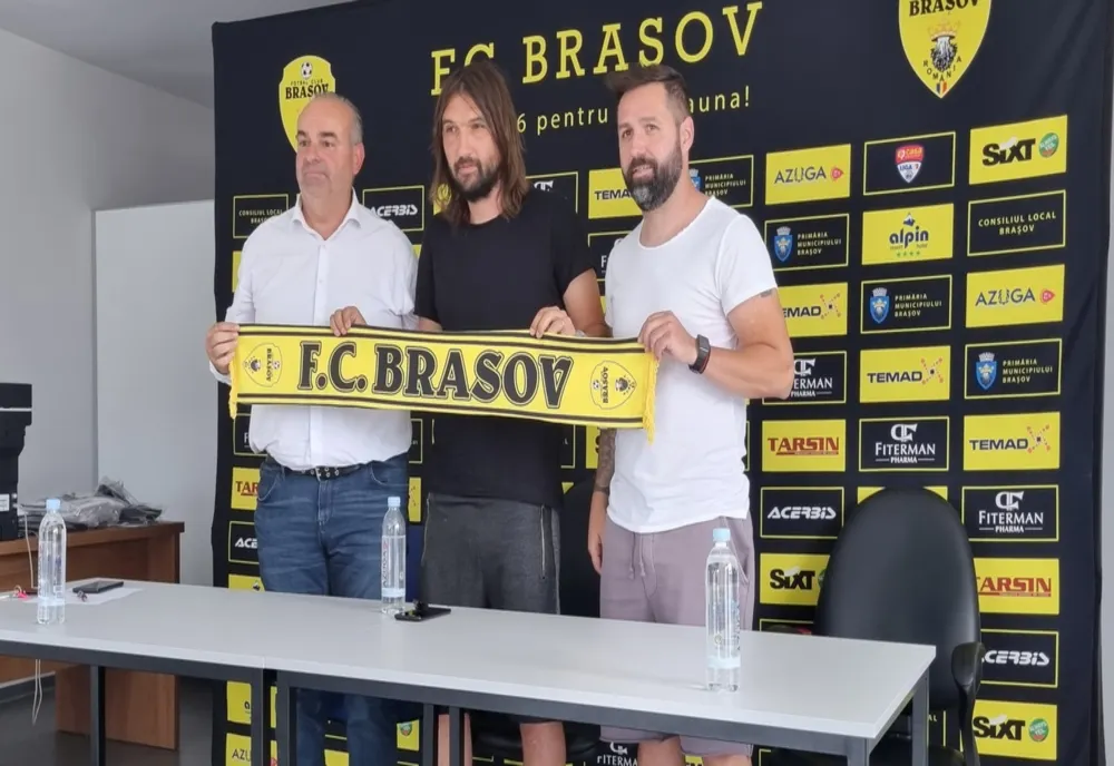 Dan Alexa a fost prezentat oficial la FC Braşov!