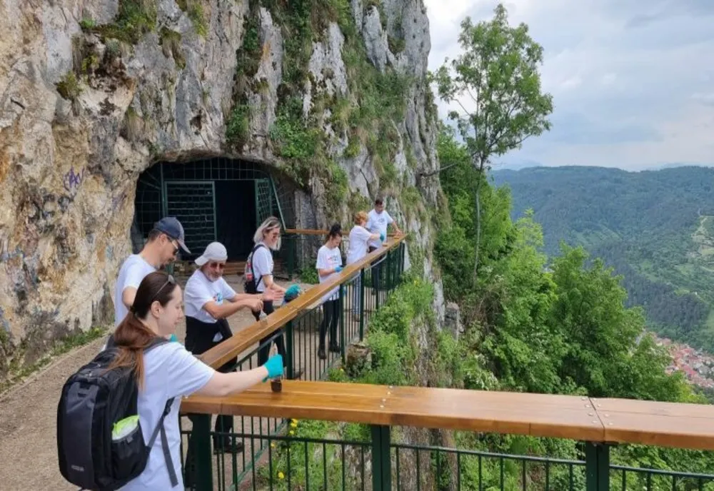 Igienizare pe Muntele Tâmpa
