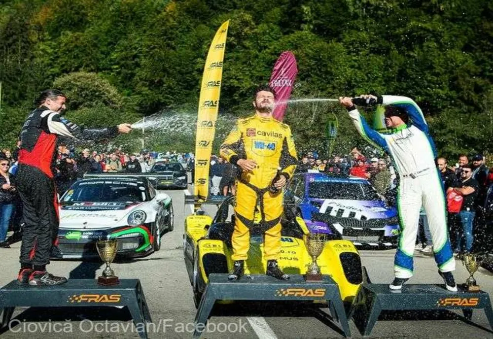 VIDEO Pilotul brașovean Octavian Ciovică devine campion național după victoria de la Trofeul Câmpulung Muscel!